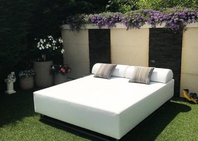 Loungebed tuin